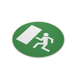 ROCA Industry | Emergency exit sticker