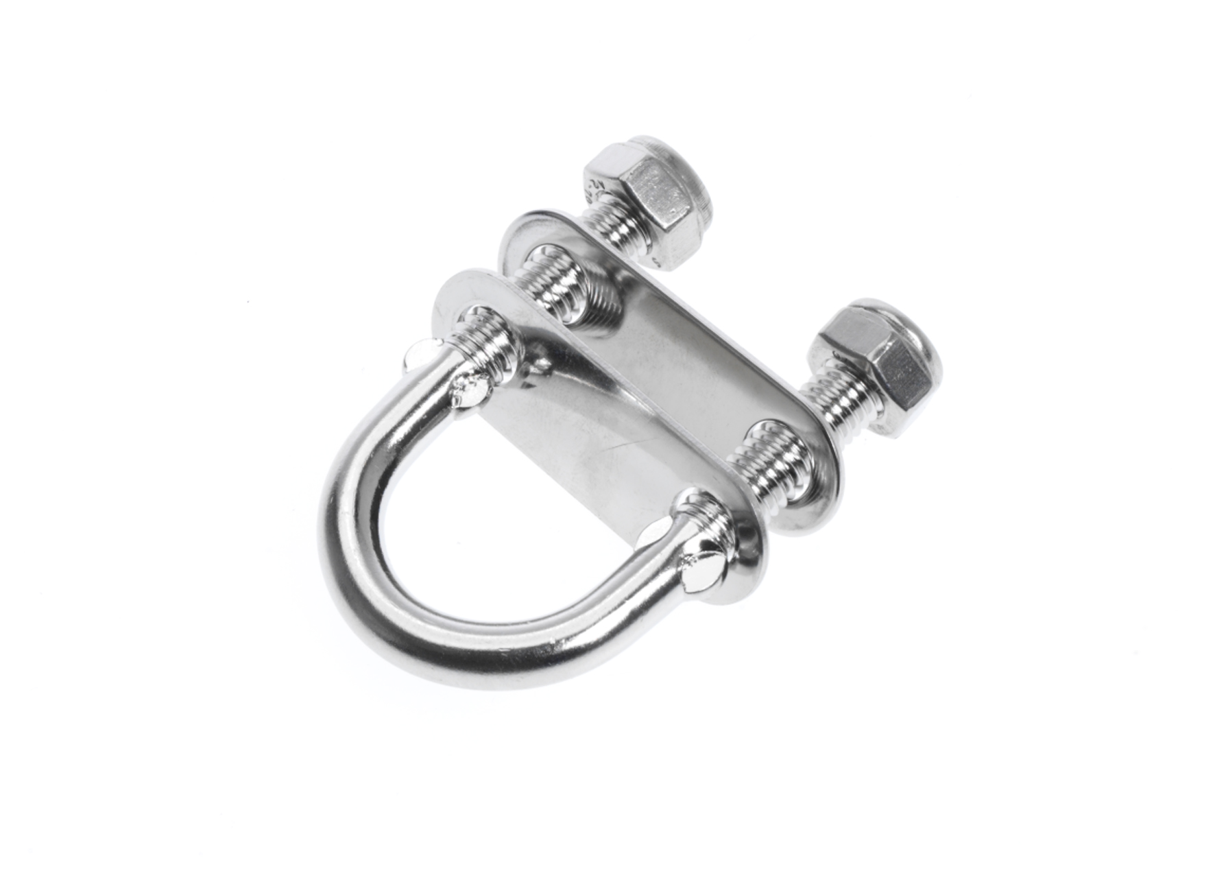 1Pcs Boat 304 Stainless Steel "U Bolt" Cleat 12mm Ring Bow Transom Eye Rigging