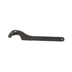Hinged hook wrench