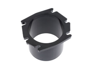Adaptor for boat vents-black plastic