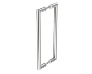 Pull handle PP-607-satin-polished-400mm