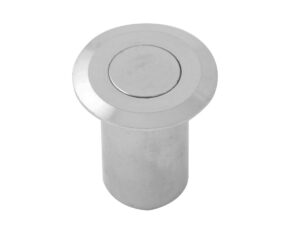 Dust excluding floor socket for lever bolts-stainless steel
